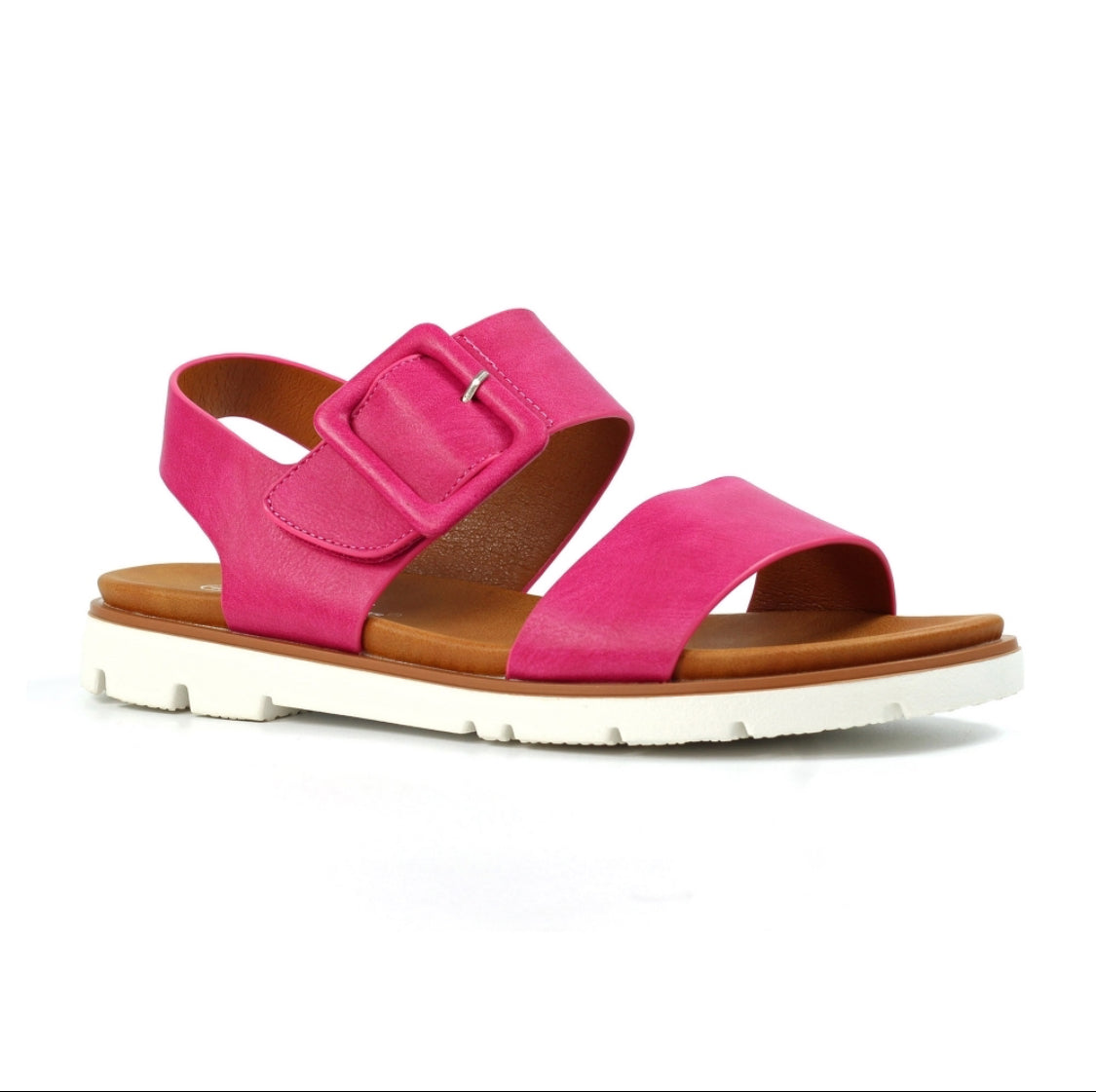 Lunar - 'Cher' Fuchsia Sandal