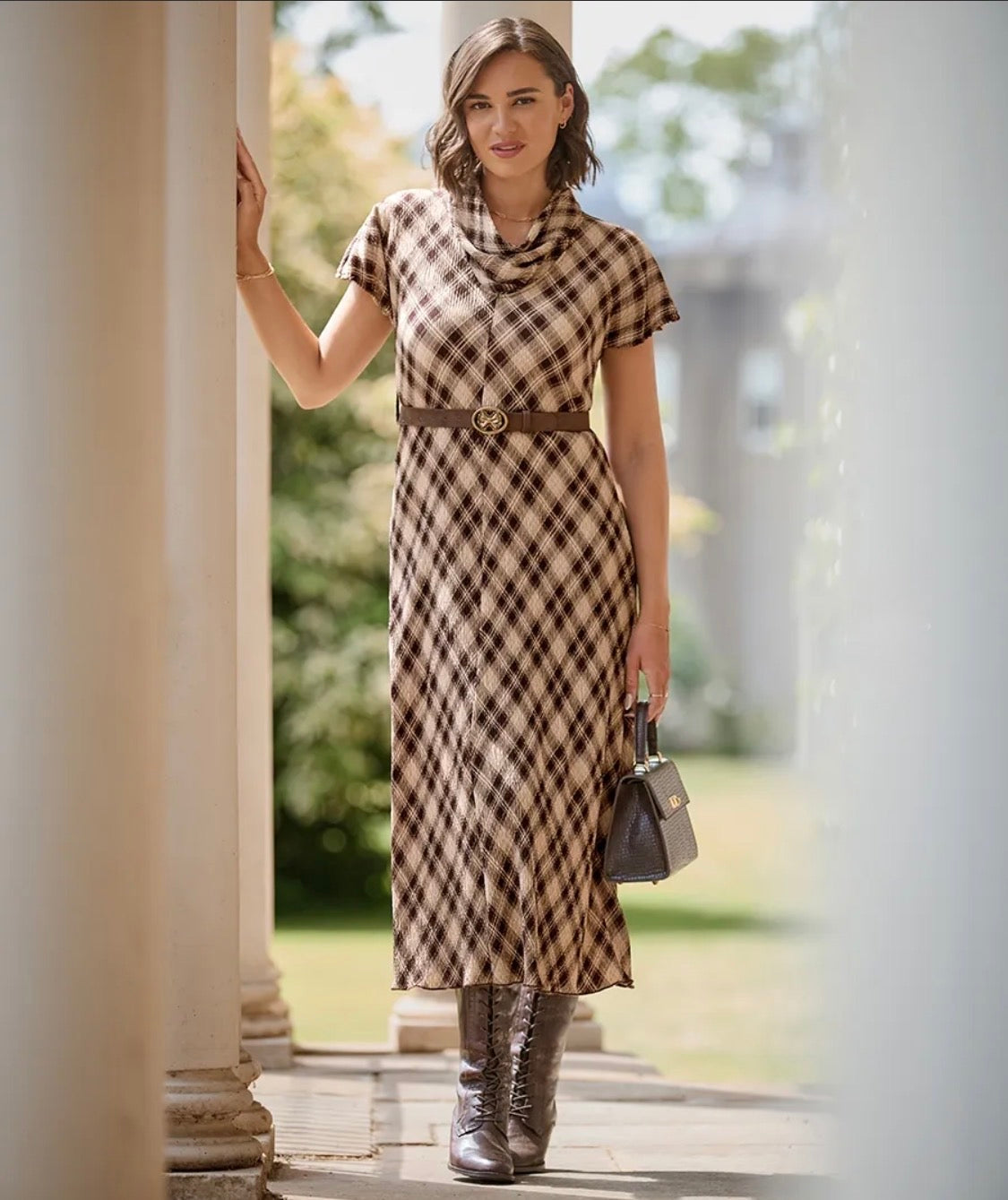 Joe Browns -  Hallie Cowl Neck Maxi Dress