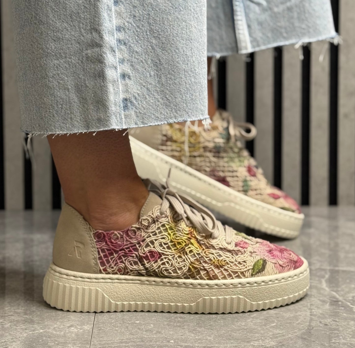 Rieker - Multi Floral Mesh Trainer