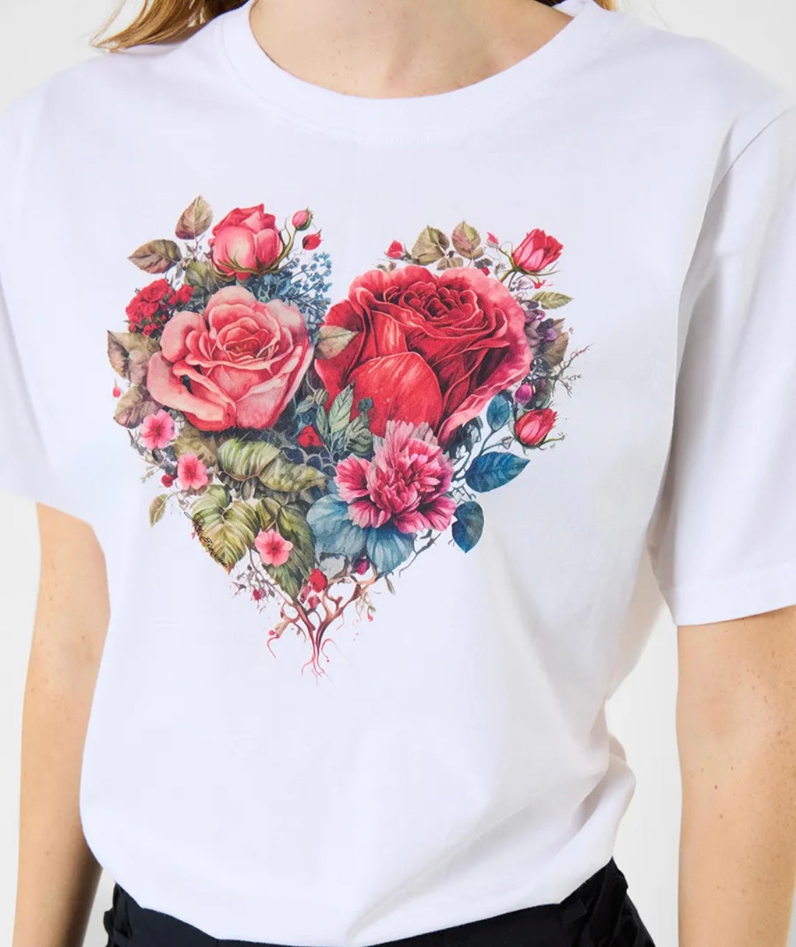 Joe Browns - Heart Of Roses Graphic T-Shirt