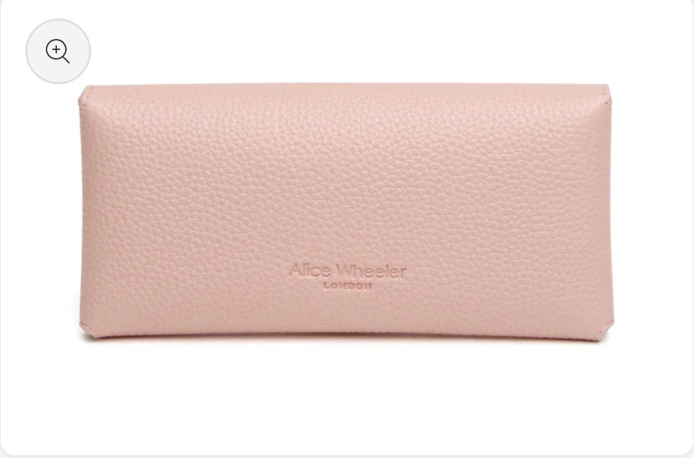 Alice Wheeler - Pink Kensington Glasses Case