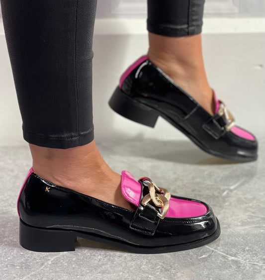 Kate Appleby - ‘Thamesest’ Schwarz Jazz Loafer