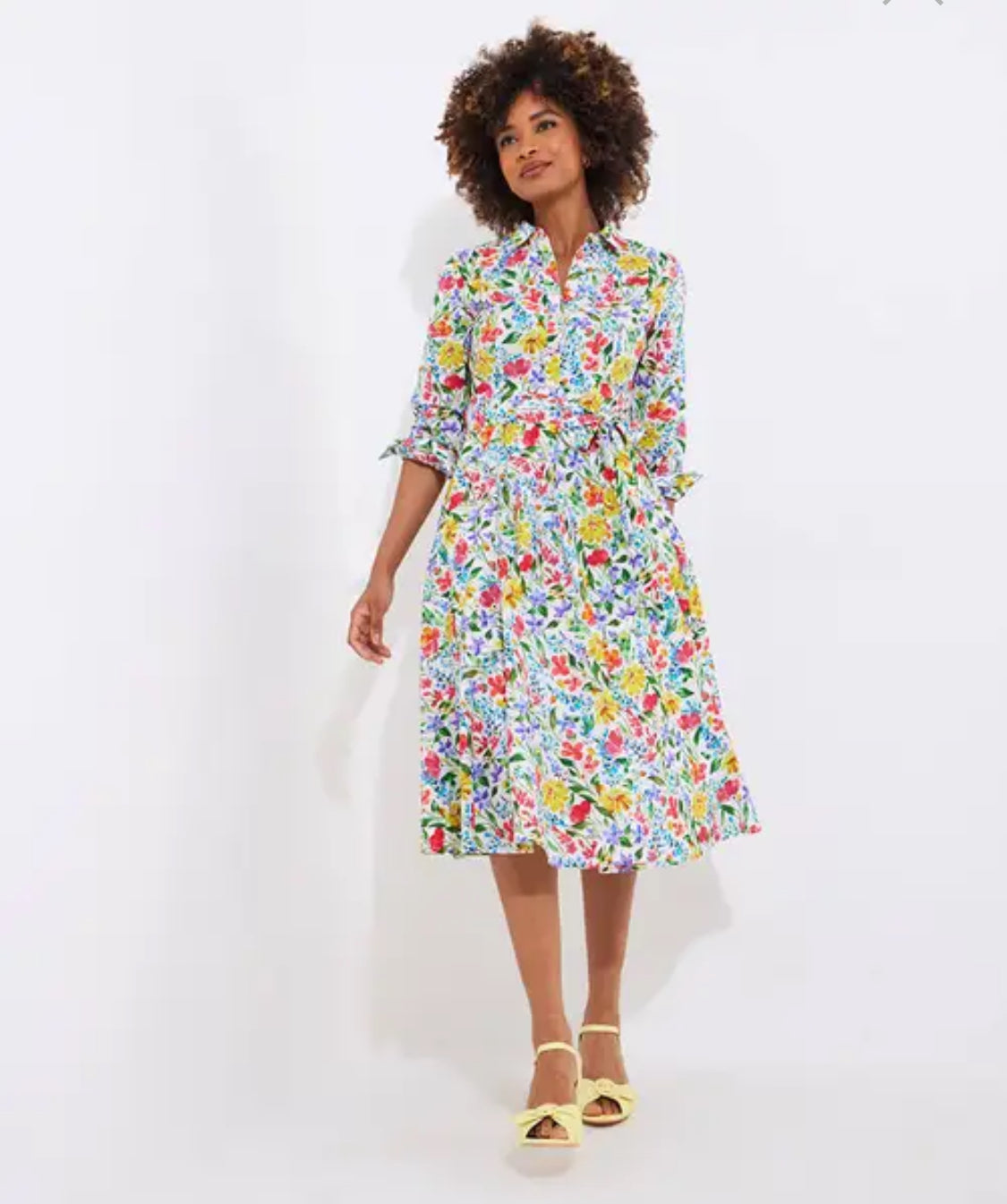 Joe Browns- Sunshine Days Cotton Shirt Dress