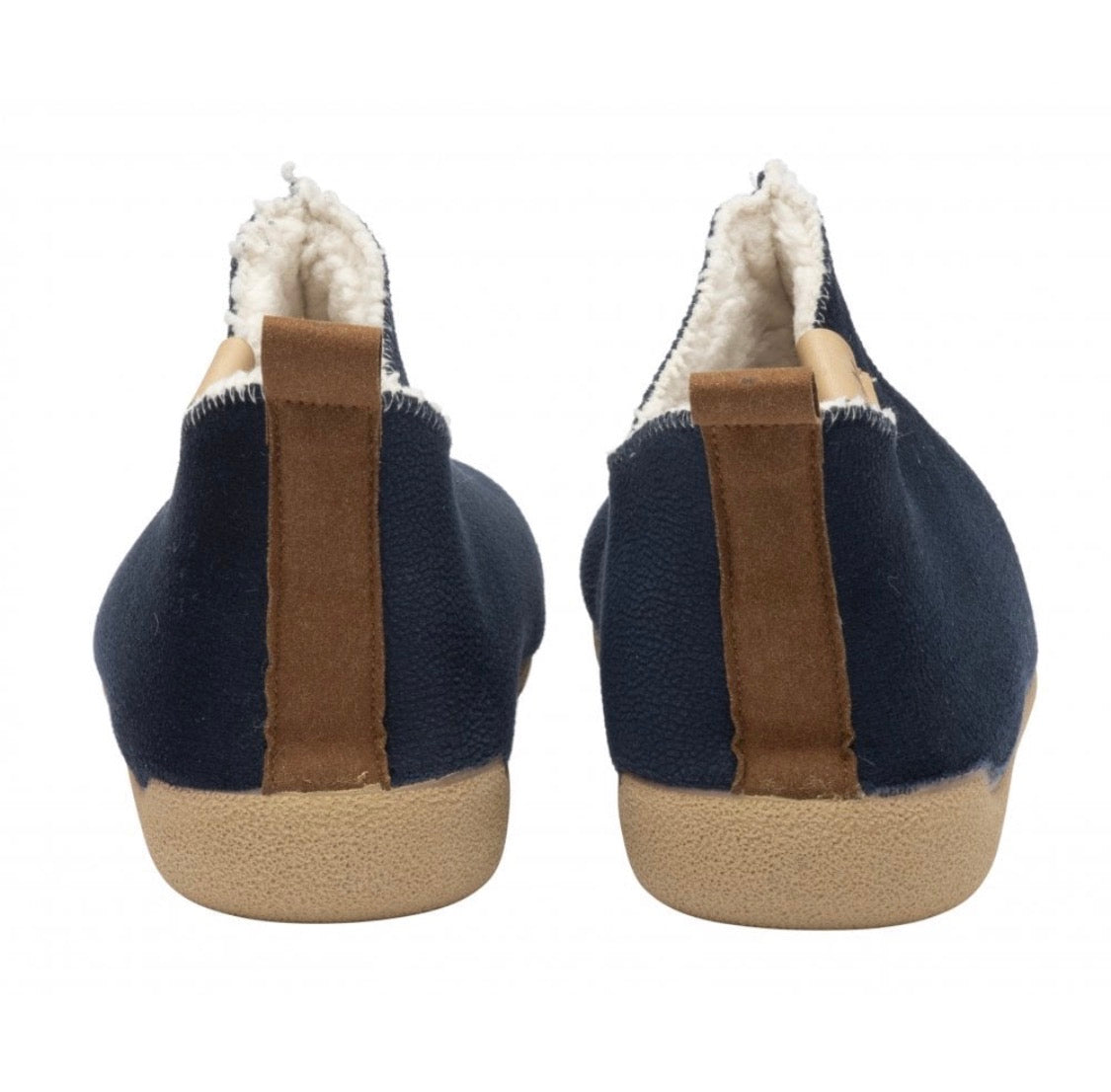 Lotus - Francisca Navy Slipper
