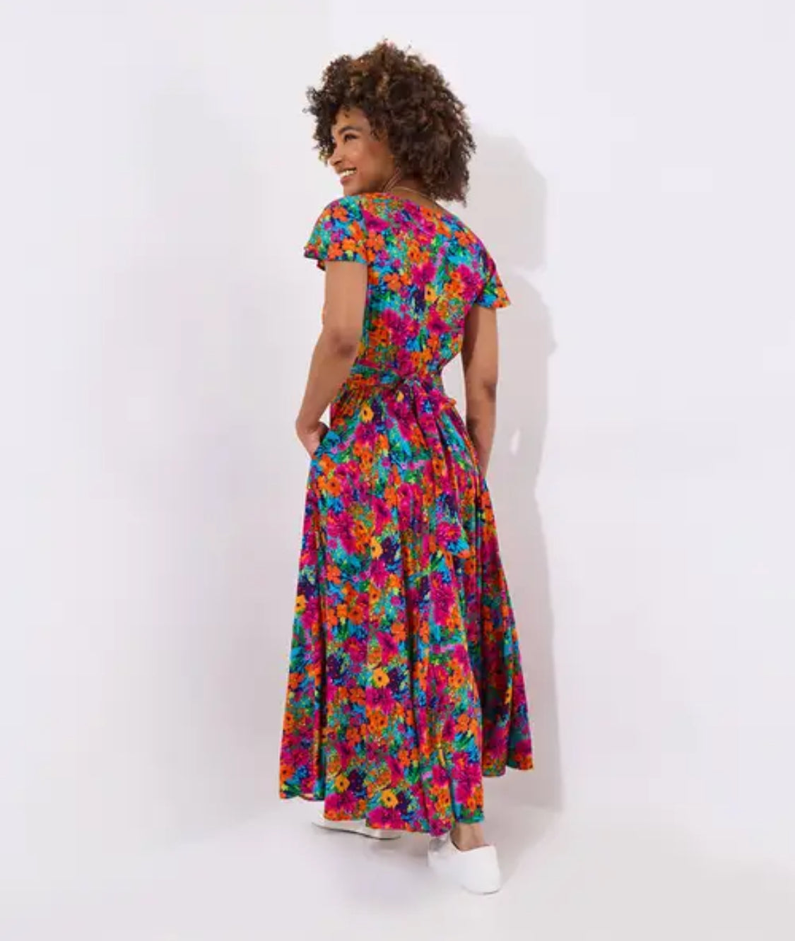 Joe Browns- Pop Of Colour Printed Maxi Dress