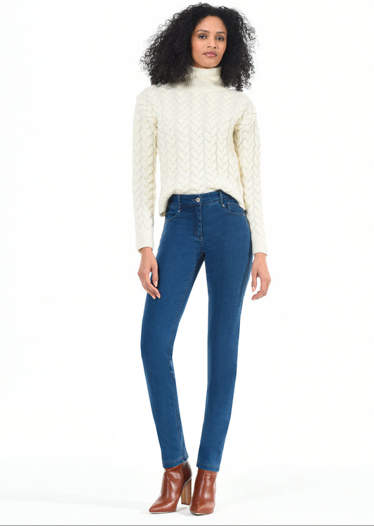 Robell - 'Elena' Mid Wash Denim Jean