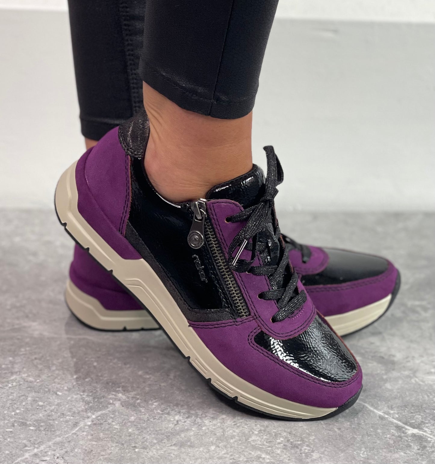 Rieker - Purple Combo Trainer