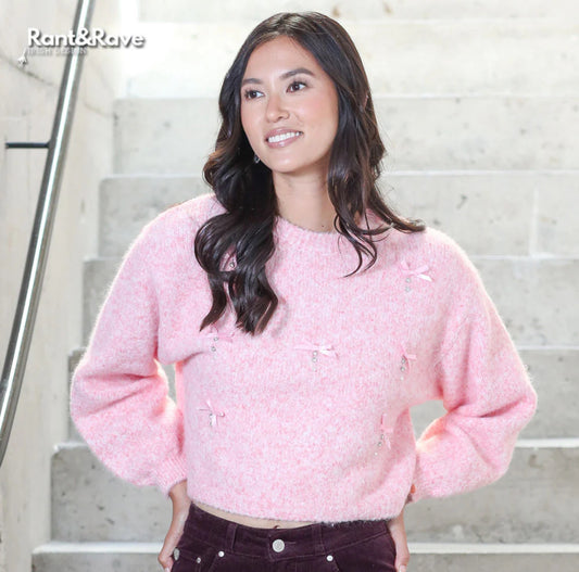 Rant & Rave - 'Whilder’ Pink Jumper