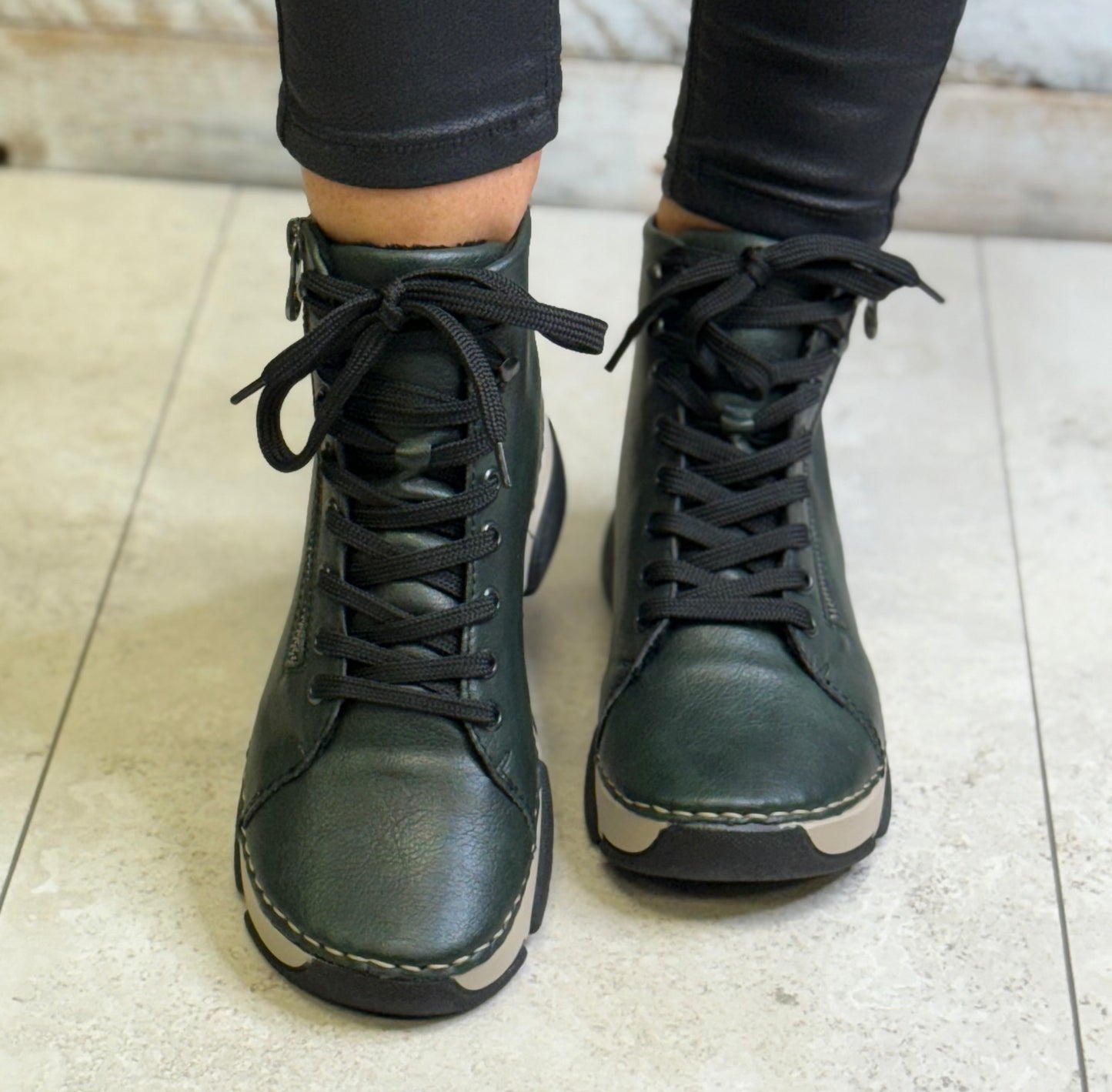 Rieker - Green Lined Walking Boot