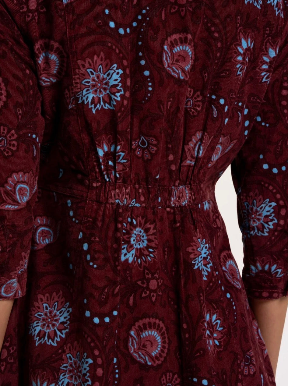 Brakeburn - Burgundy ‘Ash’ Dress