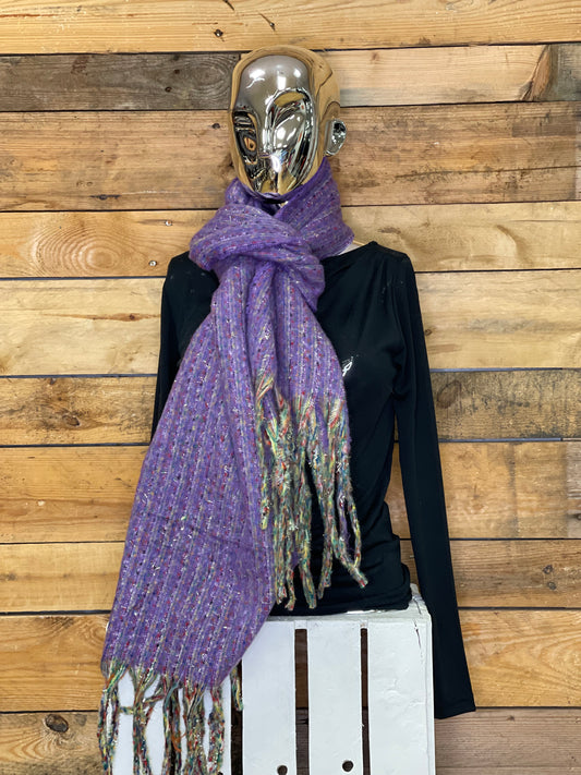 hannah k - Purple Sparkle Scarf