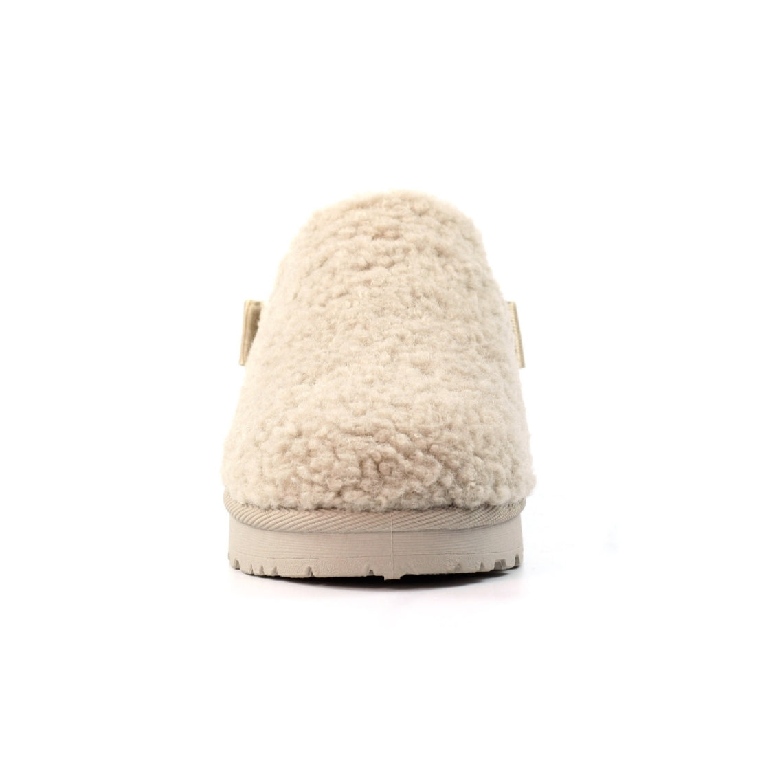 Lunar - 'Naples' Cream Teddy Slipper