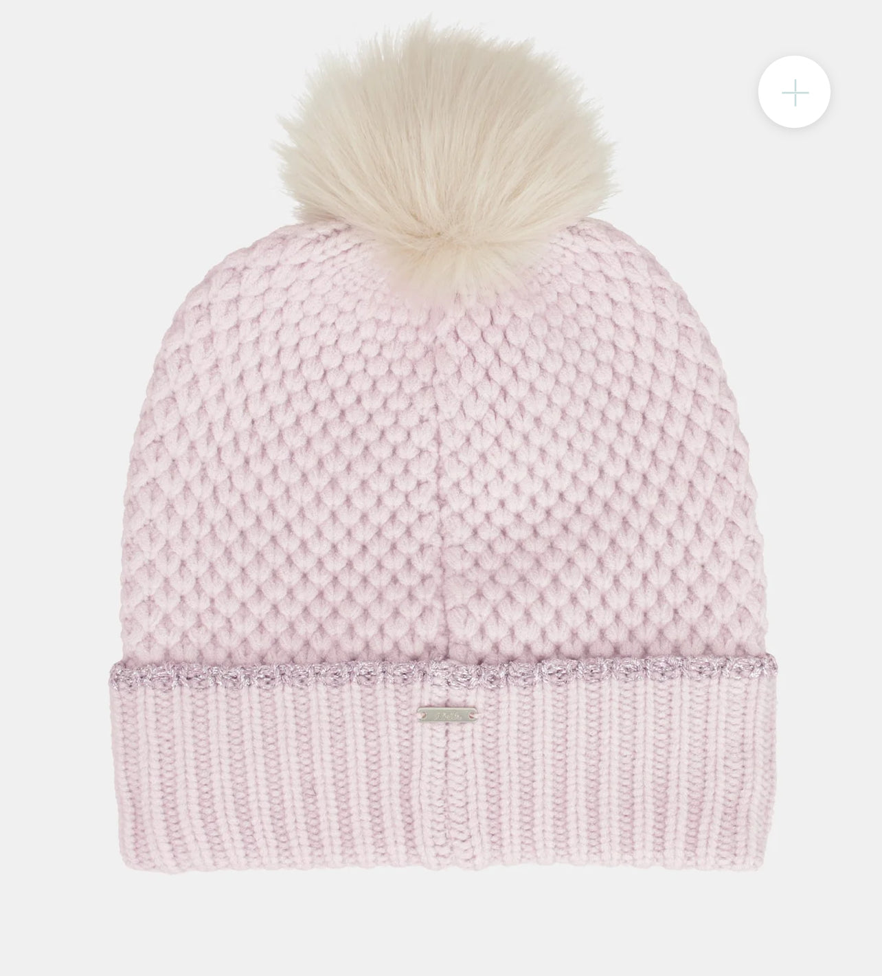 anekke - Blush Knitted Beanie with Pom Pom