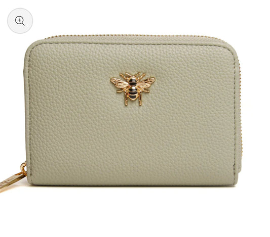 Alice Wheeler - Pistachio Bromley Purse