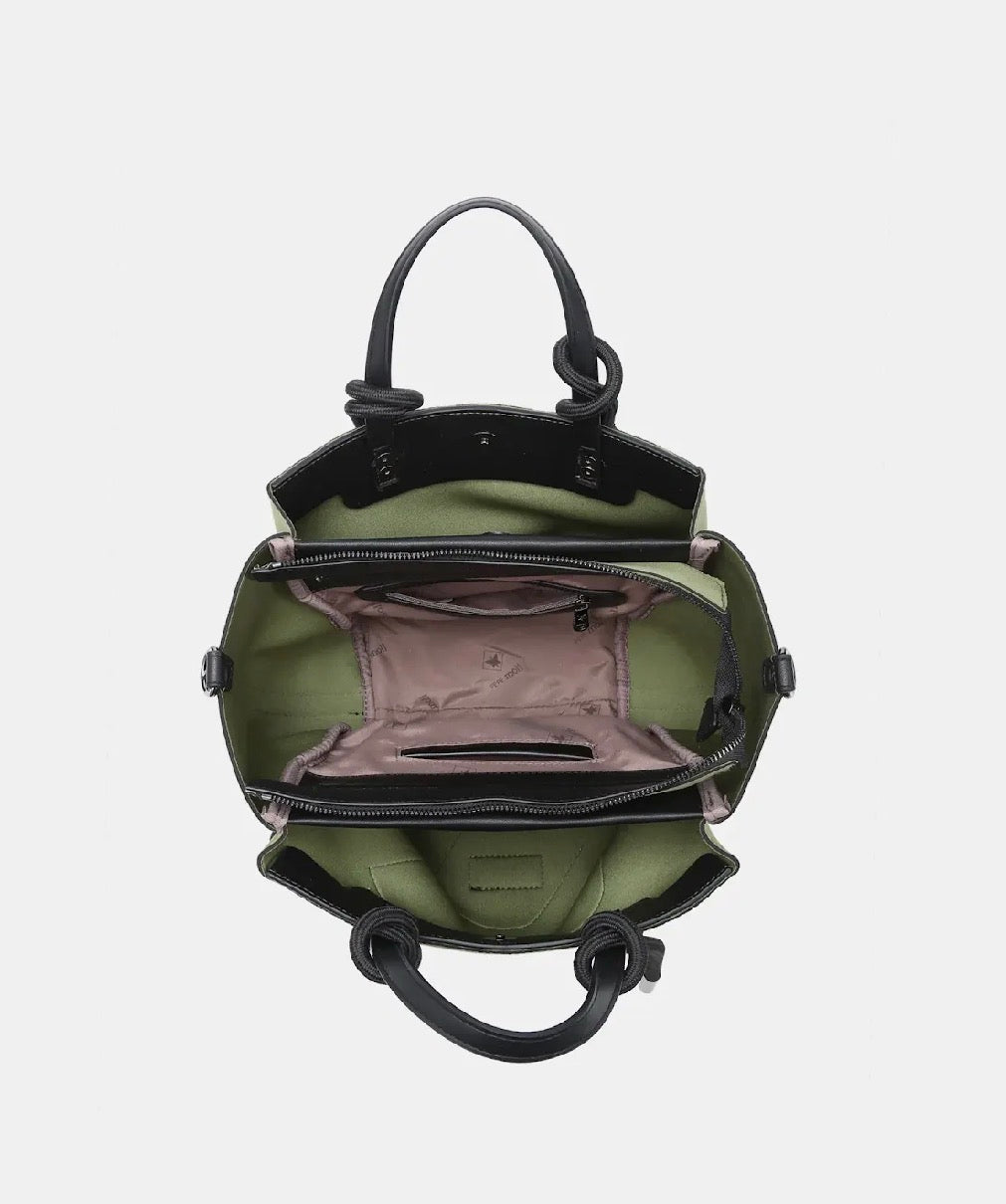 Pepe Moll - ‘Helia’ Green Handbag