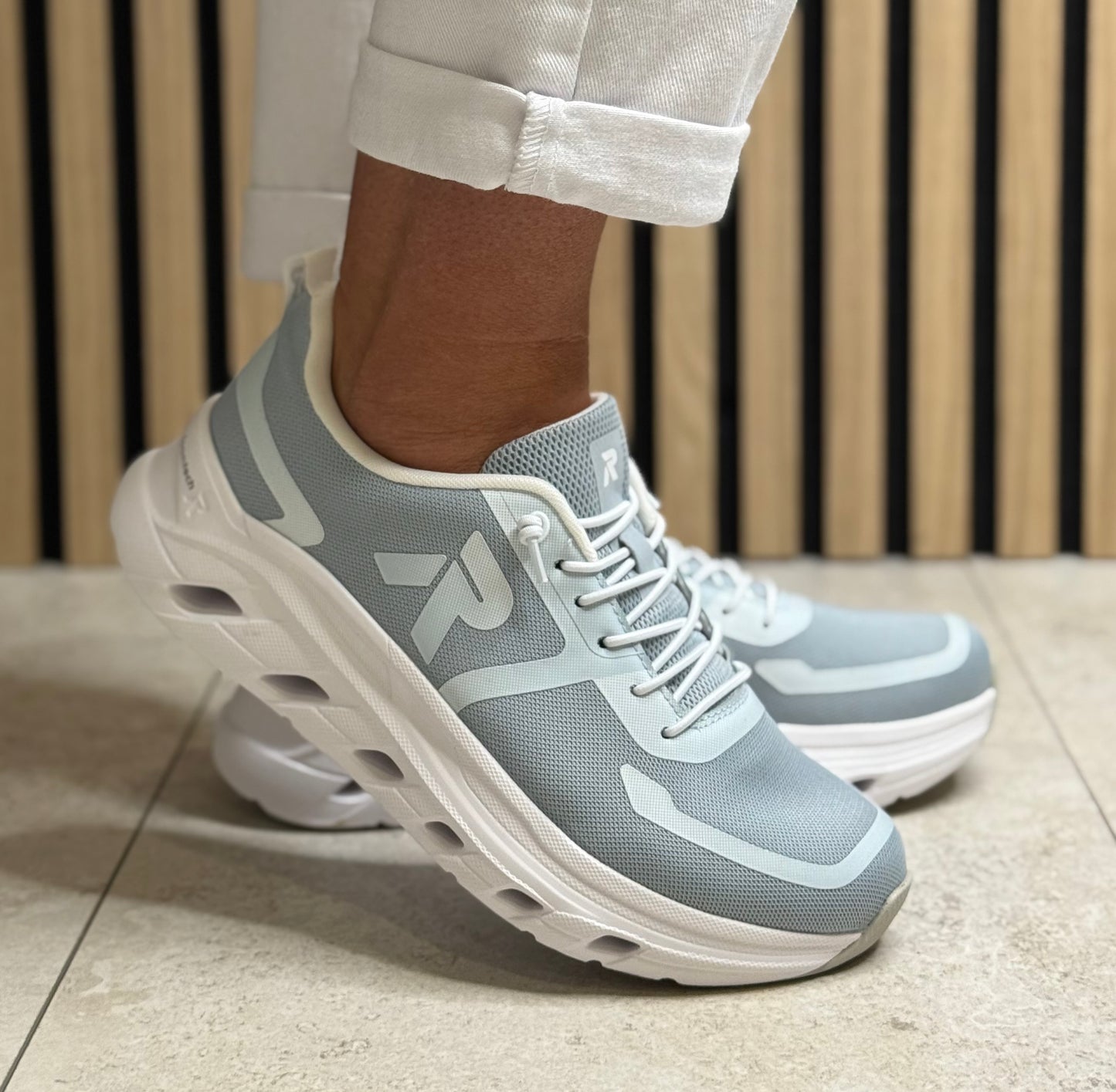 Rieker - Blue 'FoamTech' Sports Trainer