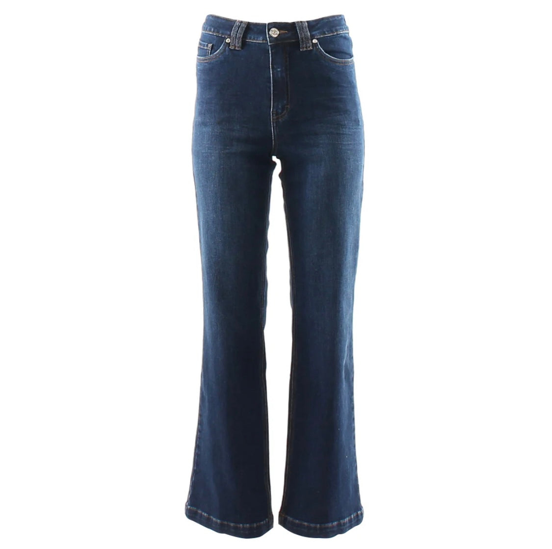 Rant & Rave - 'Sherry' Dark Wash Wide Leg Jean