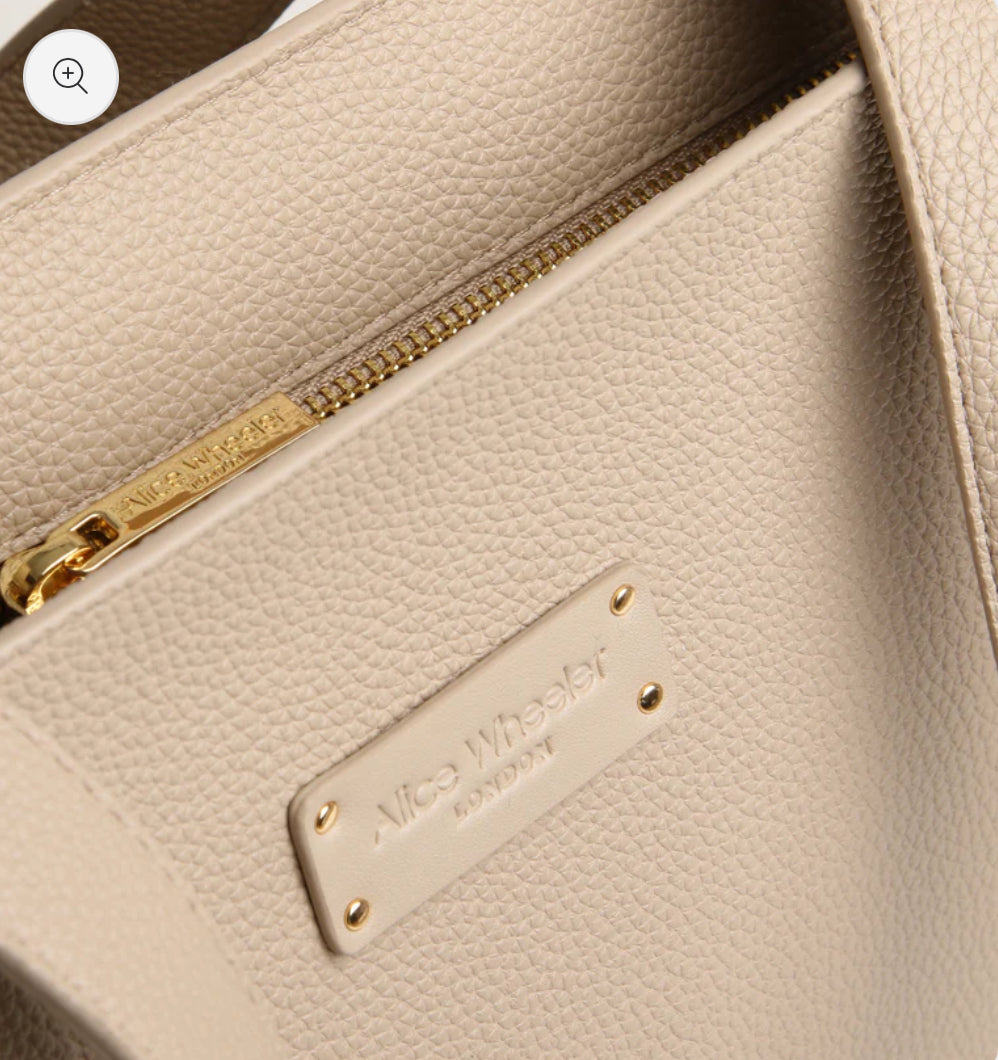 Alice Wheeler - ‘Kensington’ Stone Tote Bag
