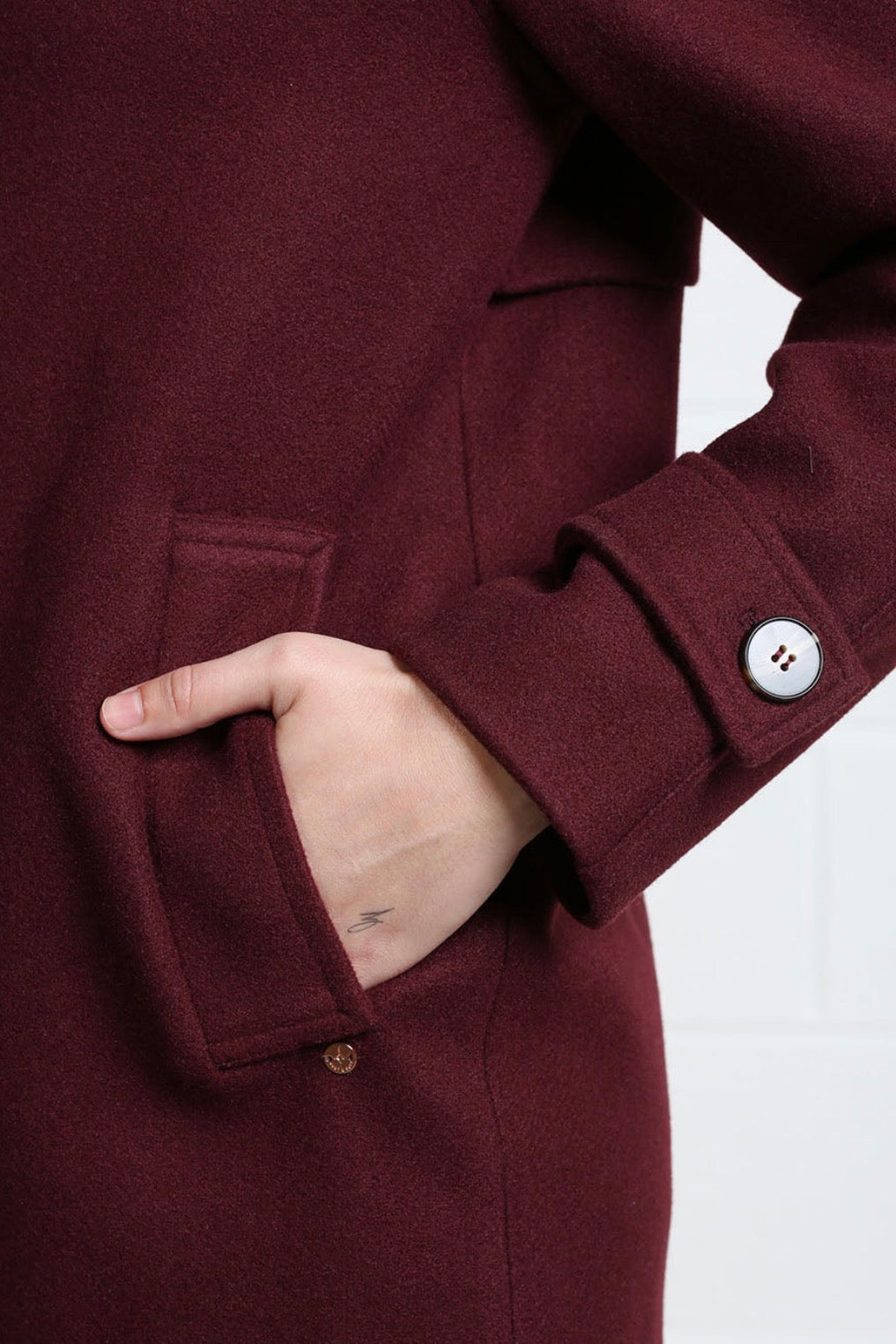 Rant & Rave -  Georgia Deep Port Coat