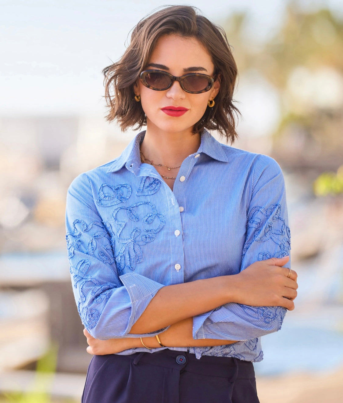 Joe Browns - Rebecca Appliqué Shirt
