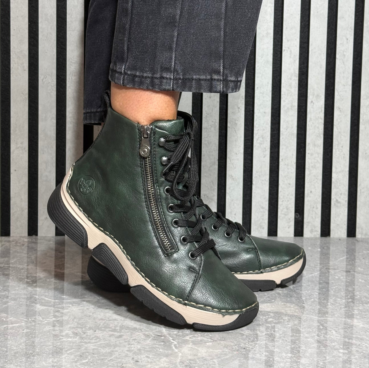 Rieker - Green Lined Walking Boot