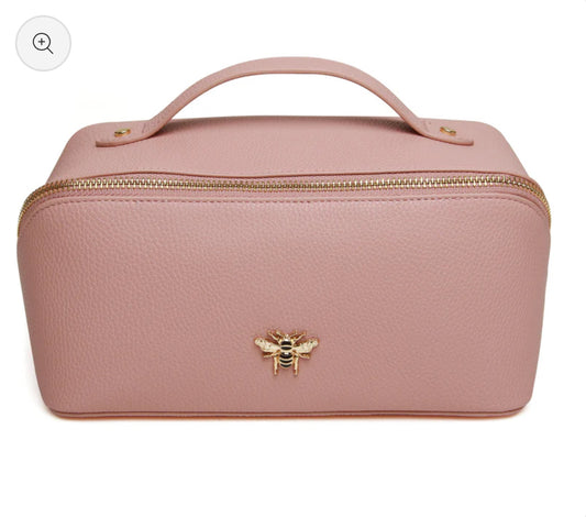 Alice Wheeler - Pink Large Train Case.