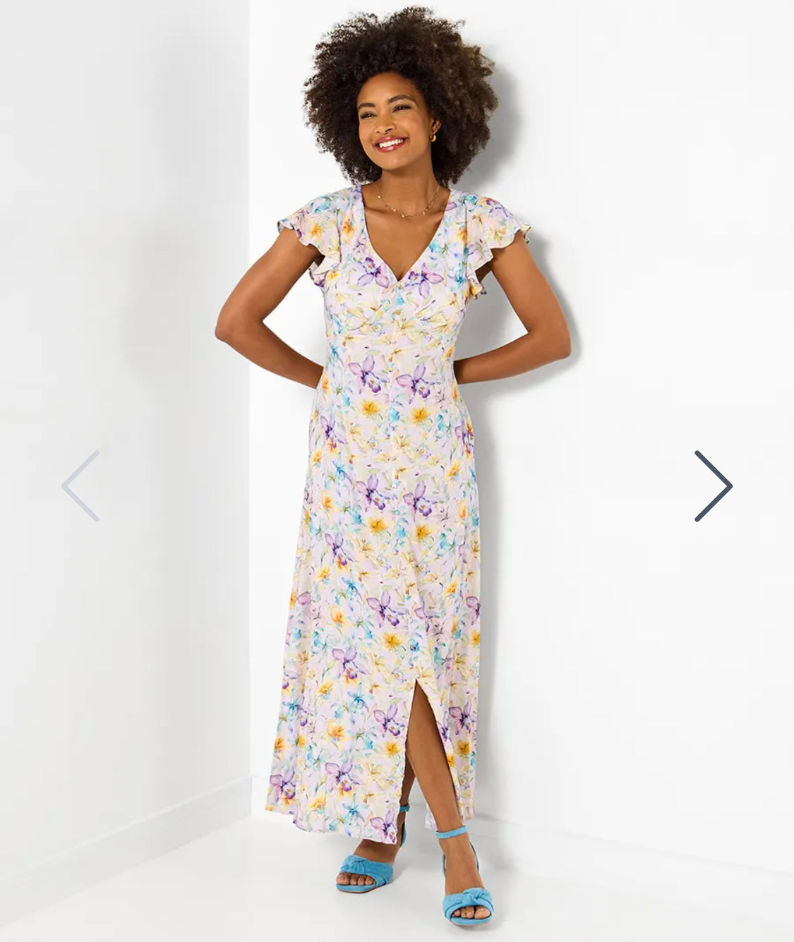 Joe Browns - Watercolours Printed Floral Dress