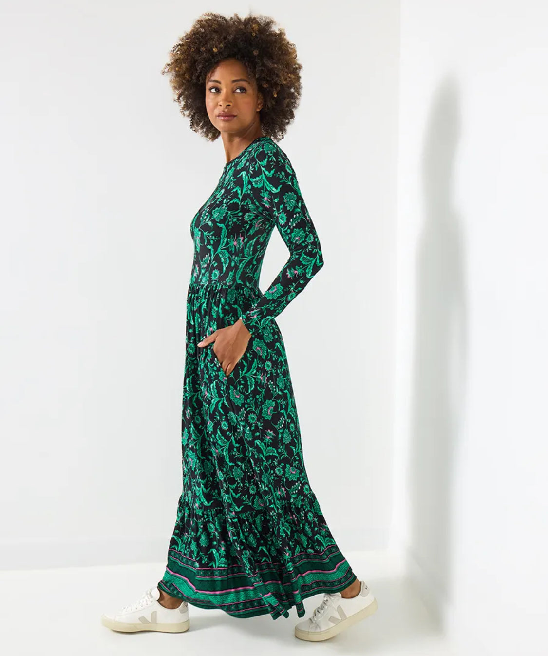 Joe Browns - Bella Border Print Jersey Dress