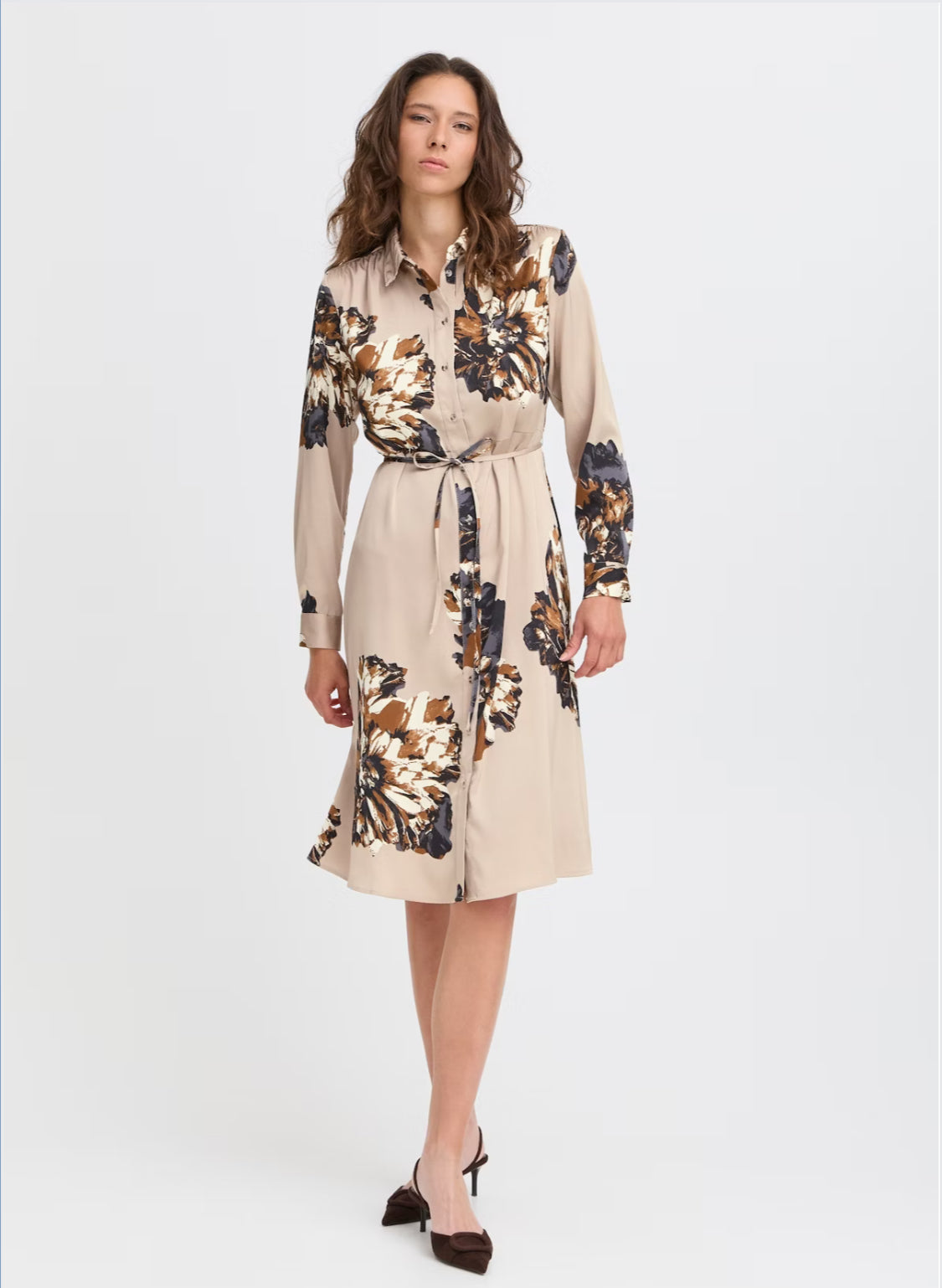 b.young - ‘Byjannike’ Print Dress