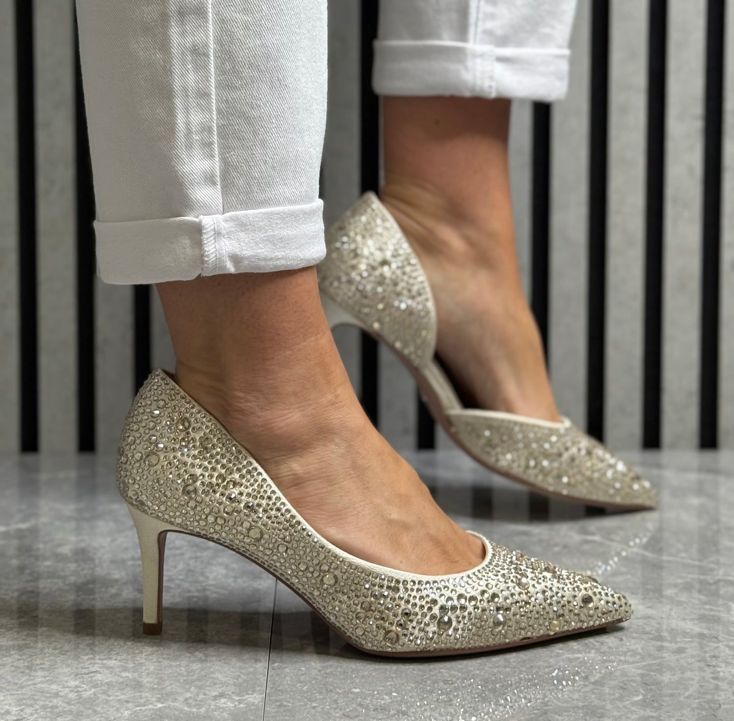 Tamaris - Pearl Glam Sparkle Heel