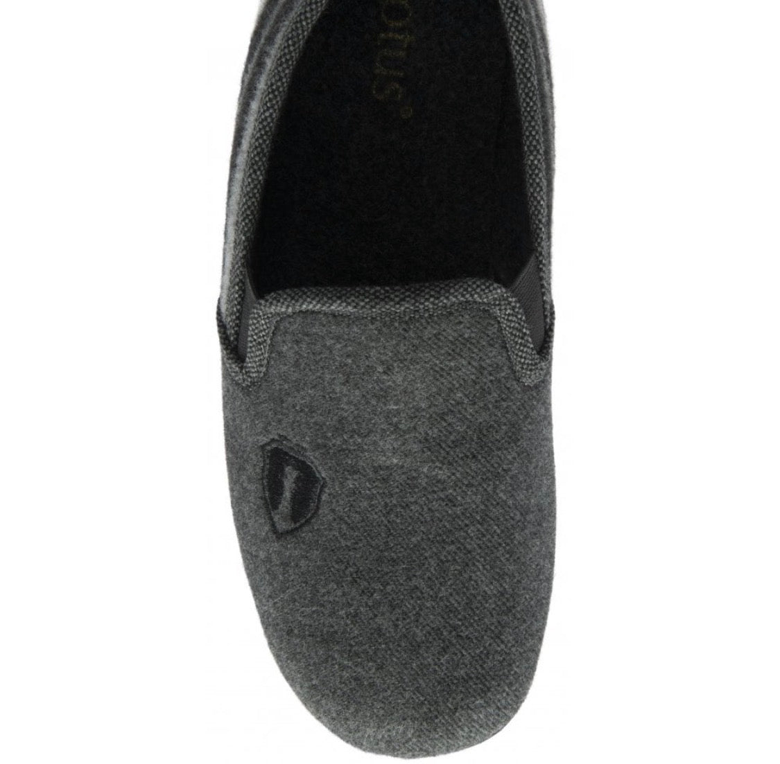 Lotus - 'Carlos' Grey Mens Slipper
