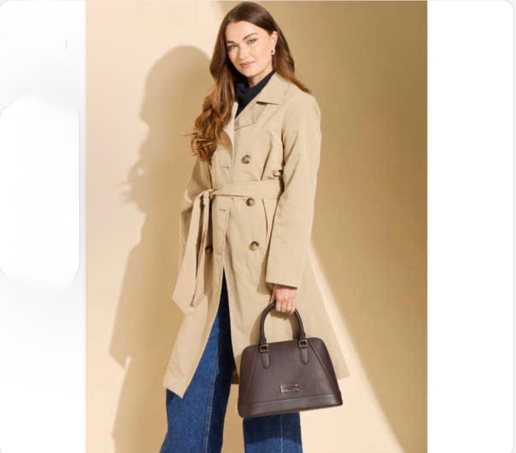 Alice Wheeler - Kensington Brown Handbag