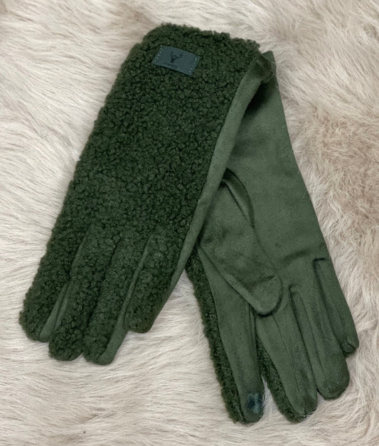 hannah k - Green Teddy Glove.