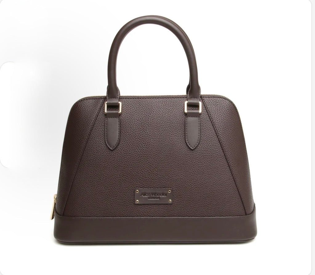 Alice Wheeler - Kensington Brown Handbag