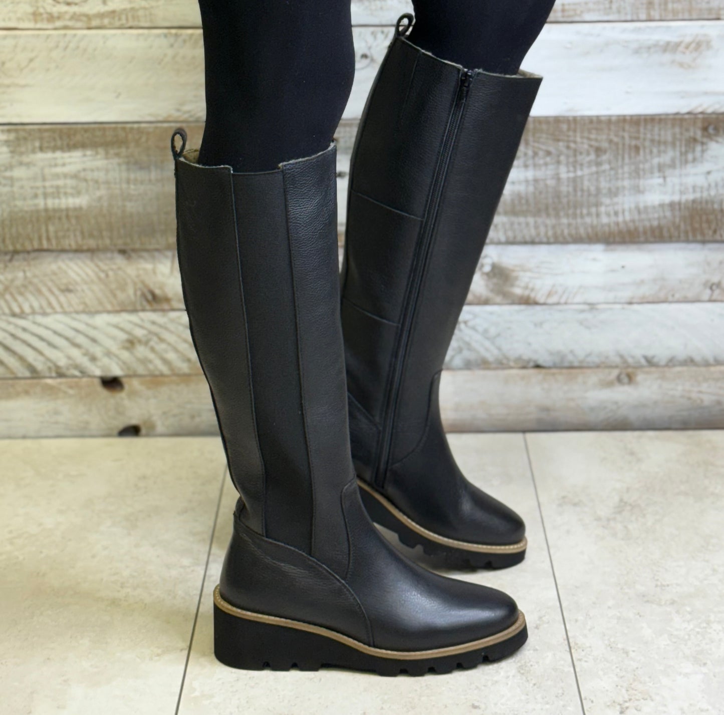 Lotus - 'Wrenley' Knee High Leather Boot