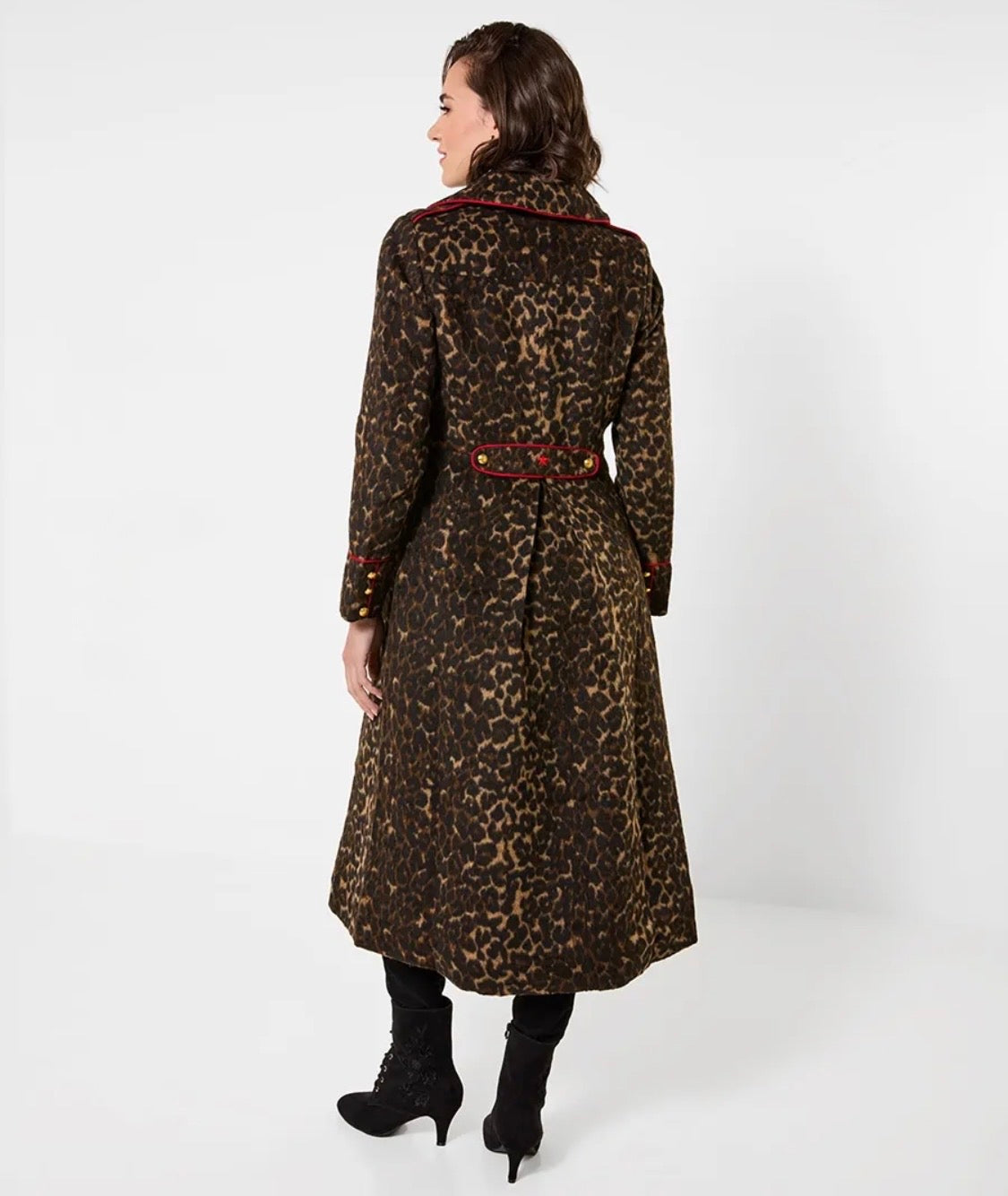 Joe Browns -  Make A Statement Long Leopard Coat