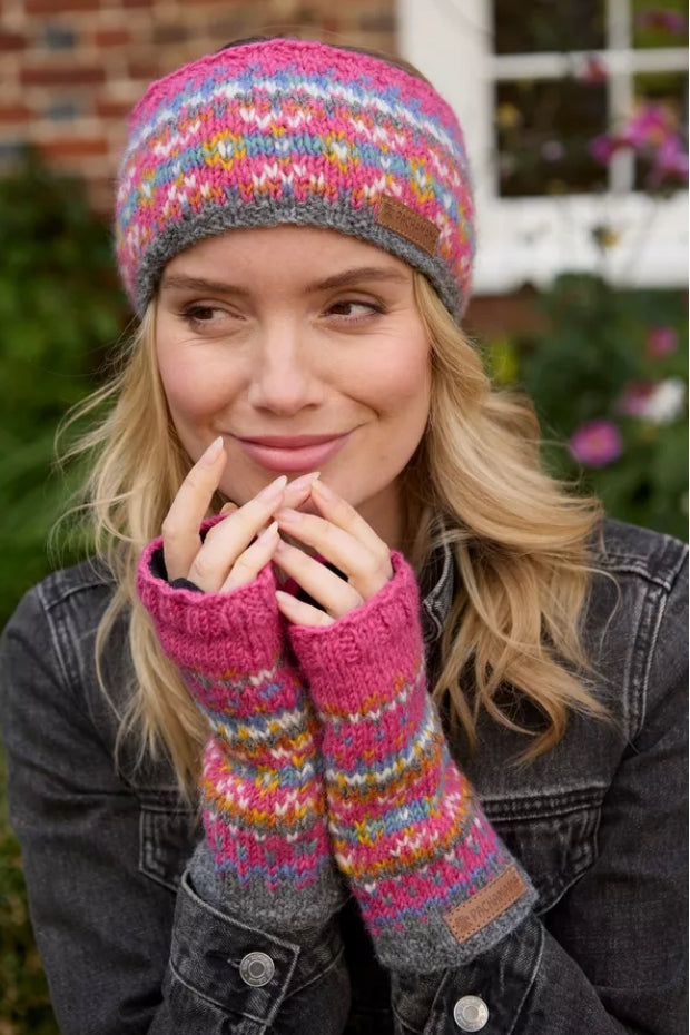 Pachamama - ‘Iona’ Pink Handwarmer