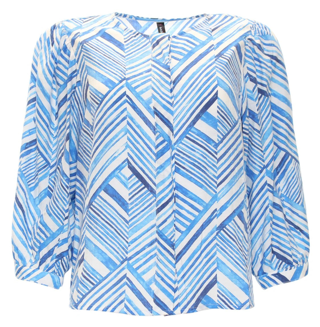 Rant & Rave - ‘Alexis’ Blue Blouse