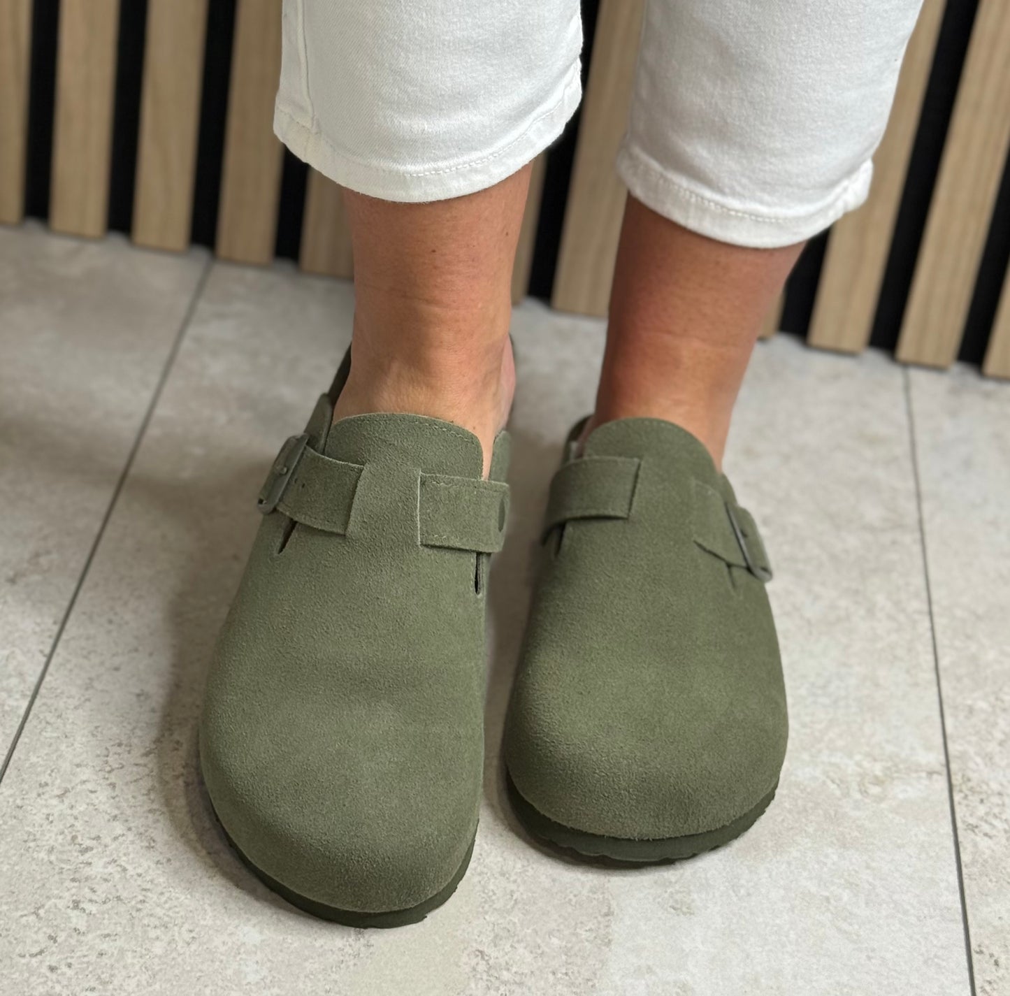 Xti - Khaki Mule (142871)