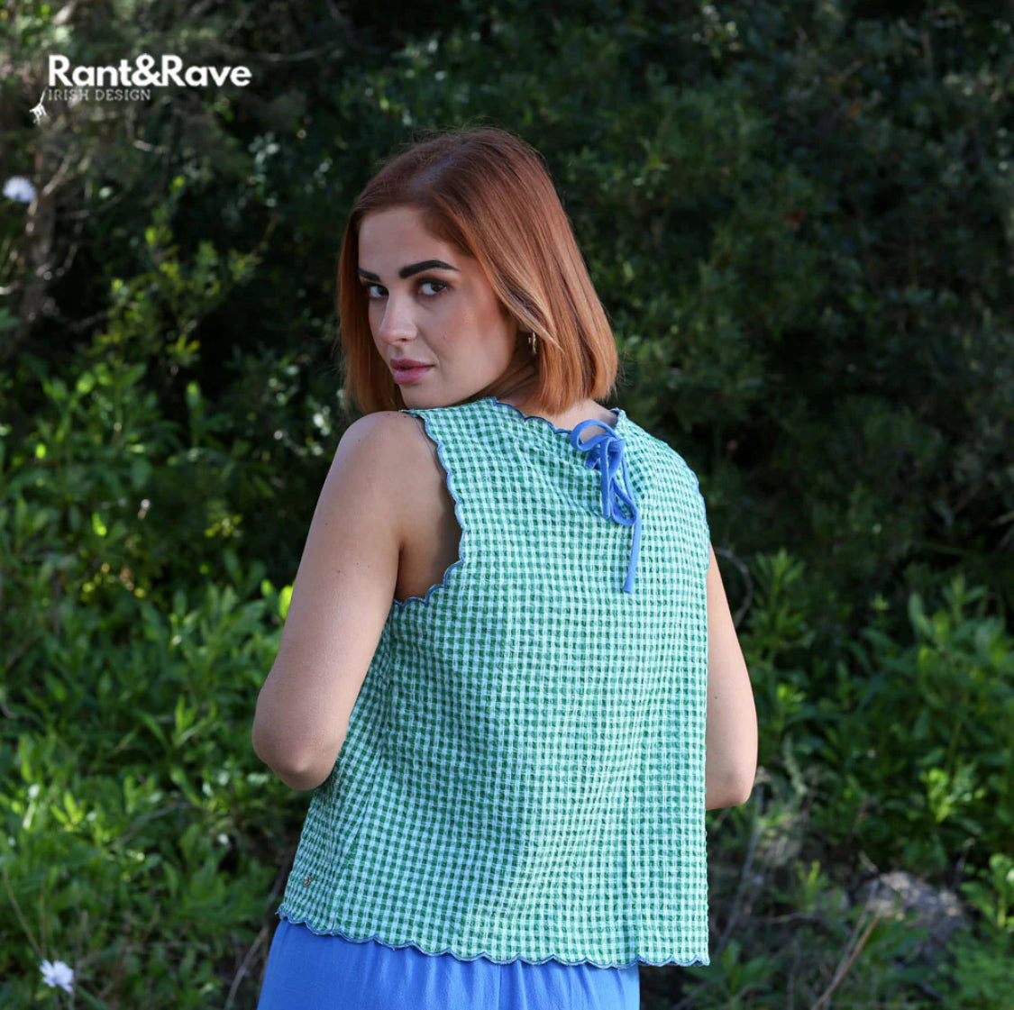 Rant & Rave - ‘Alex’ Green Top
