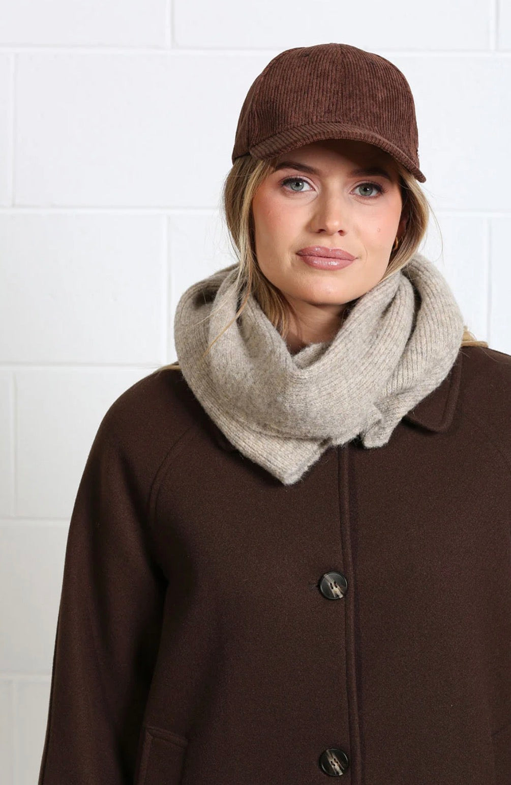 Rant & Rave -  Georgia Chocolate Brown Coat