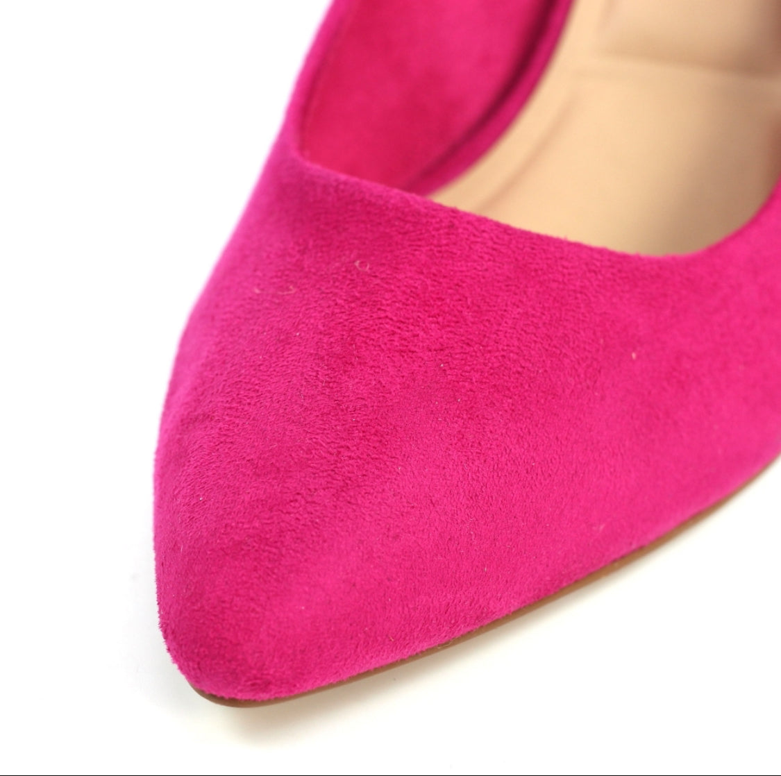 Lunar - 'Amy' Fuchsia Court Shoe