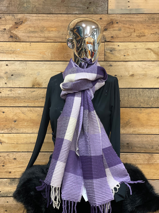 hannah k - Purple/Lilac Mix Scarf