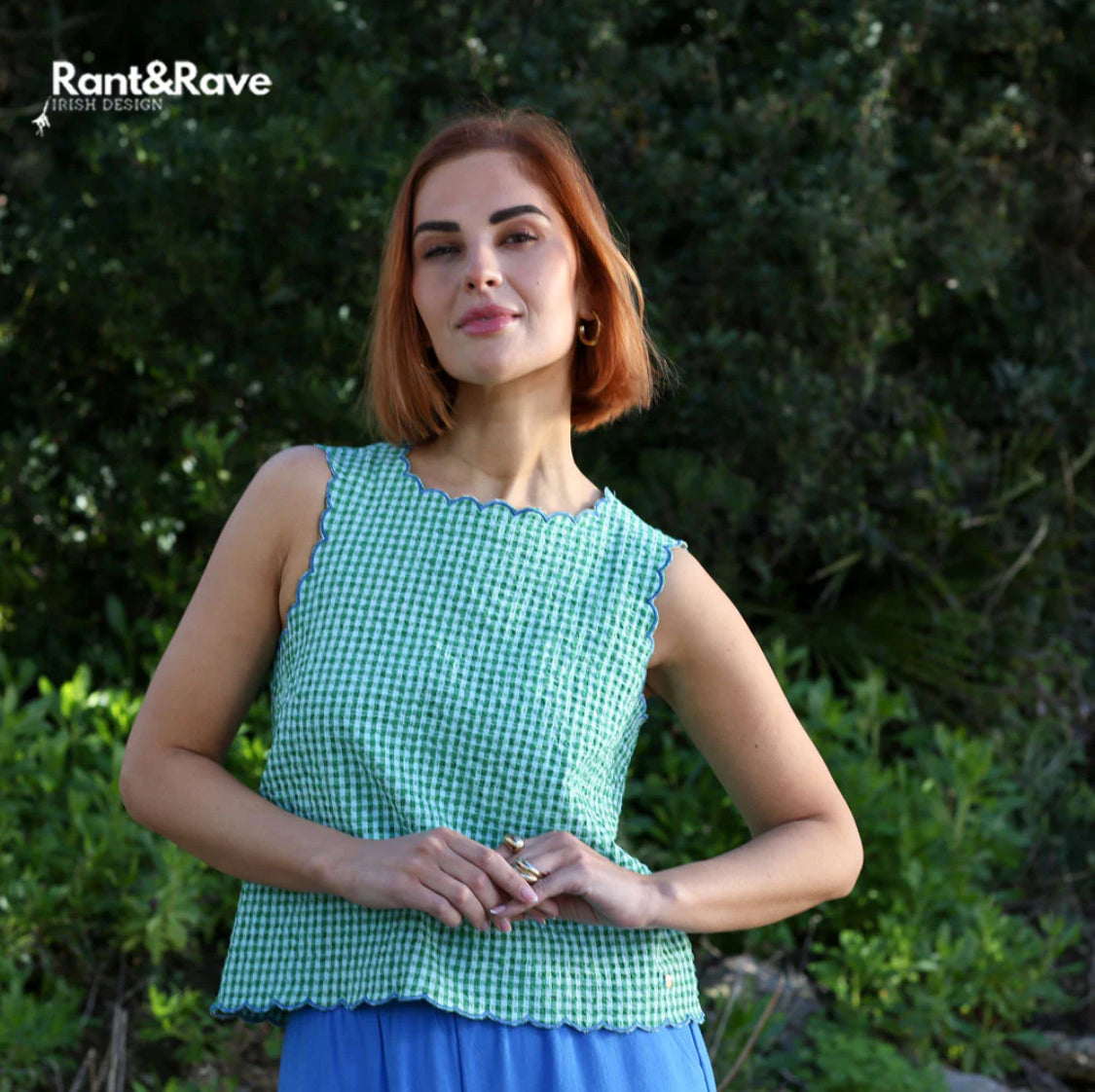 Rant & Rave - ‘Alex’ Green Top