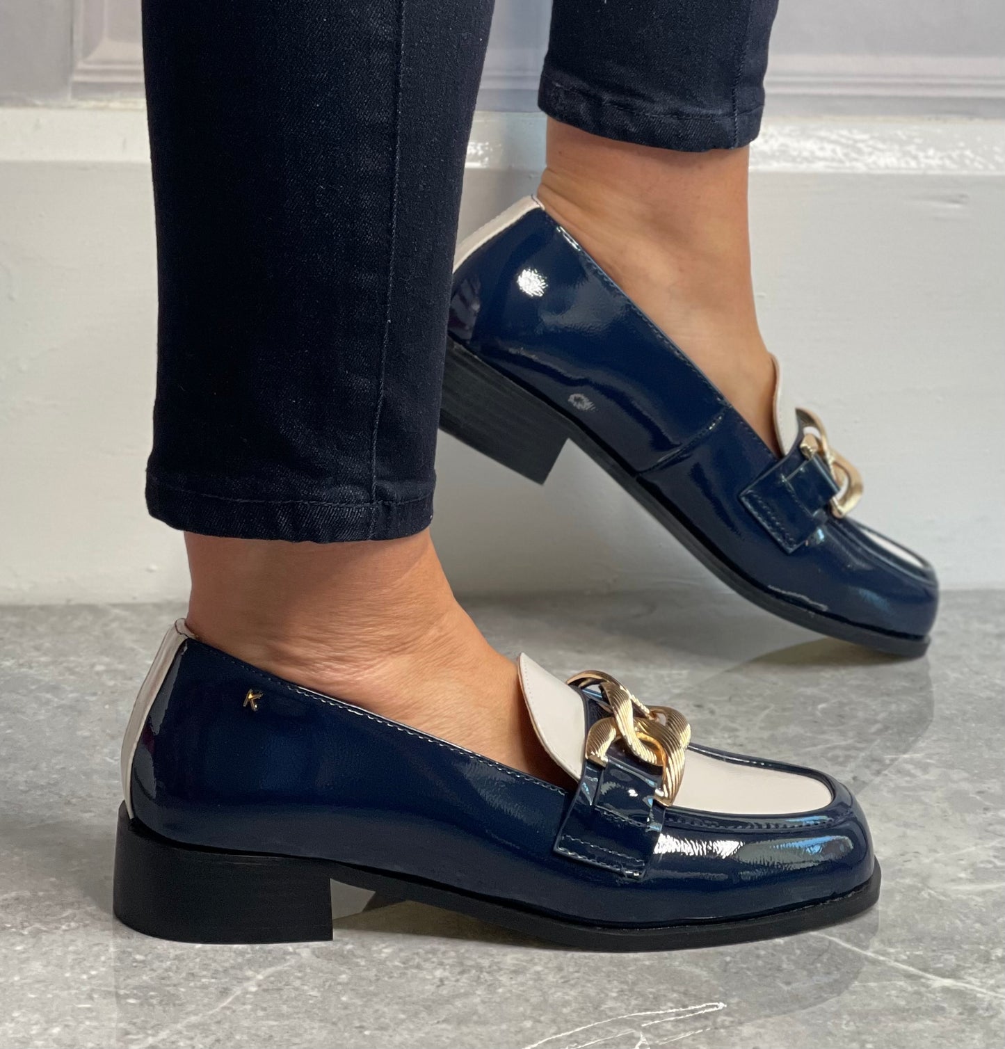 Kate Appleby - ‘Thamesest’ Sapphire Mix Loafer