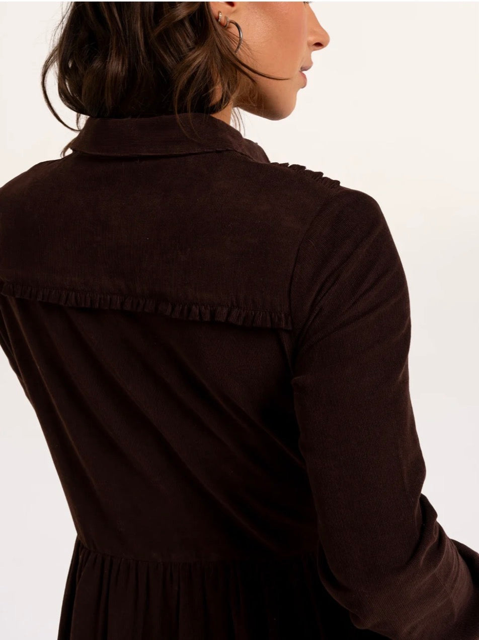 Brakeburn - Brown ‘Bella’ Dress