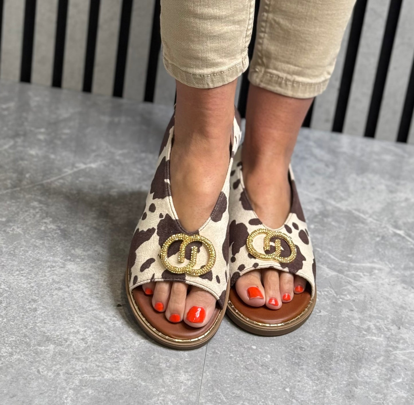 Una Healy - 'Blank Space' Pasture Peep Toe Slingback