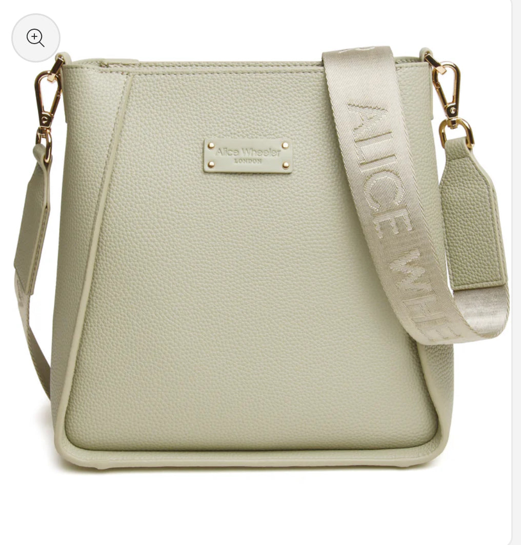 Alice Wheeler - Pistachio Kensington Crossbody Bag