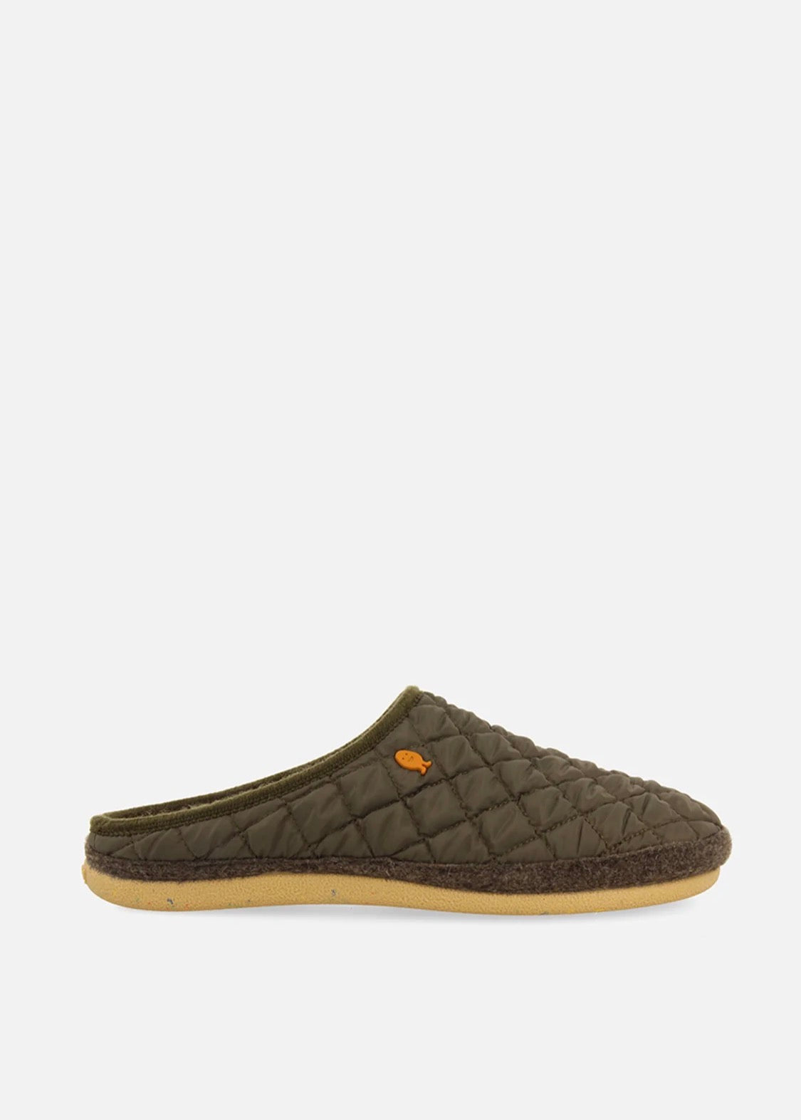 Hot Potatoes - Stafford Khaki Mens Mule Slipper