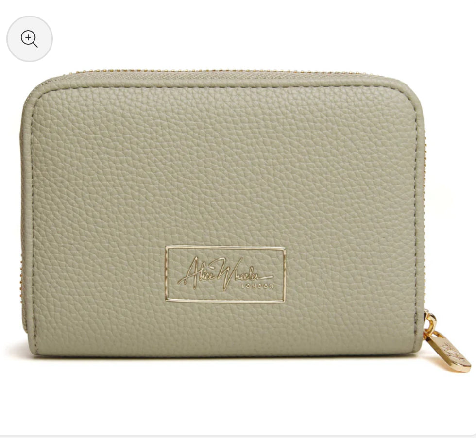 Alice Wheeler - Pistachio Bromley Purse